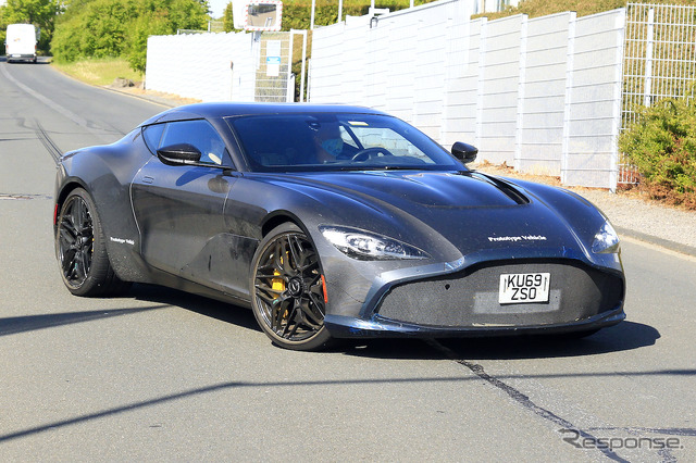アストンマーティン DBS GT ザガート 市販型プロトタイプ(スクープ写真)