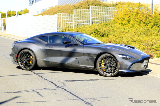 アストンマーティン DBS GT ザガート 市販型プロトタイプ(スクープ写真)