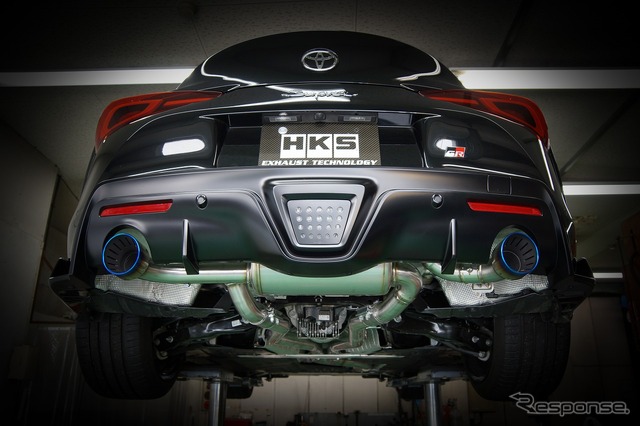 HKS GRスープラ用スーパーターボマフラー