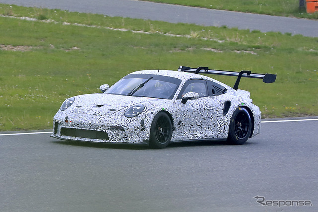 ポルシェ 911 GT3 R 新型プロトタイプ（スクープ写真）