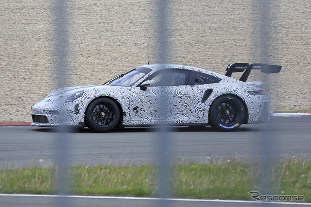 ポルシェ 911 GT3 R 新型プロトタイプ(スクープ写真)