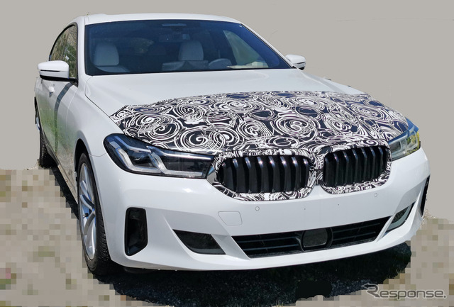 BMW 6シリーズ グランツーリスモ 改良新型プロトタイプ(スクープ写真)