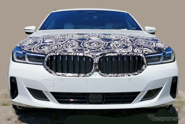 BMW 6シリーズ グランツーリスモ 改良新型プロトタイプ(スクープ写真)