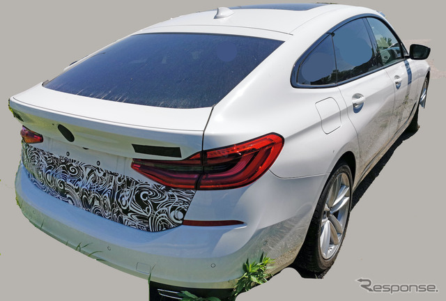 BMW 6シリーズ グランツーリスモ 改良新型プロトタイプ(スクープ写真)