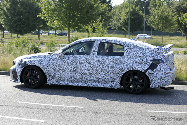 ホンダ シビックタイプR 次期型プロトタイプ(スクープ写真)