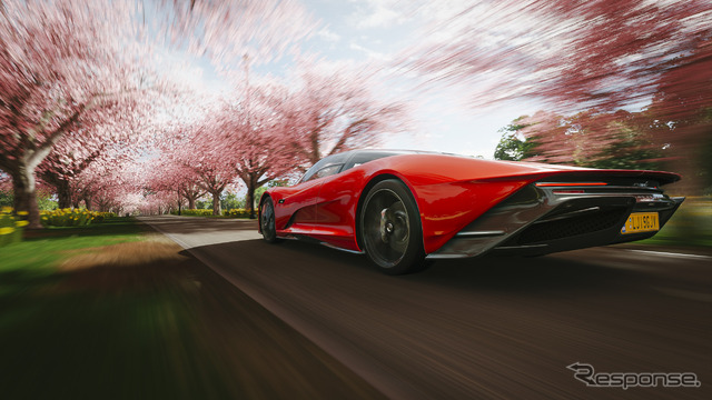 マイクロソフトの『Forza Horizon 4』に登場するマクラーレン・スピードテール