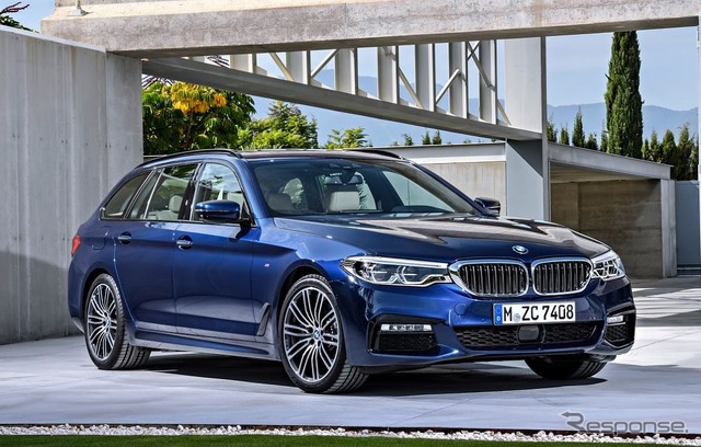 現行BMW 5シリーズ・ツーリング（参考画像）