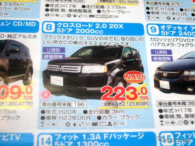 【値引き情報】SUV…生産終了 スパイク 160万円