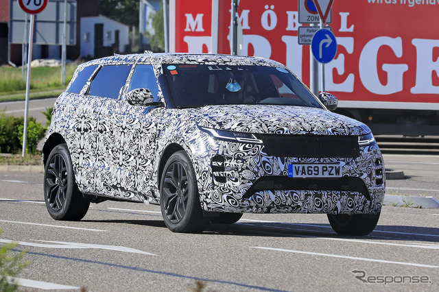レンジローバー イヴォーク LWB 開発車両(スクープ写真)