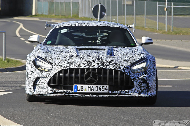 メルセデス AMG GT R ブラックシリーズ 開発車両 スクープ写真