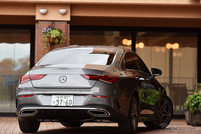 メルセデスベンツ CLAクーペ(写真はディーゼルのCLA200d)
