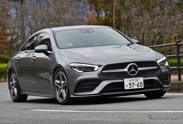 メルセデスベンツ CLAクーペ(写真はディーゼルのCLA200d)