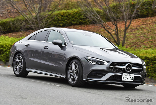 メルセデスベンツ CLAクーペ(写真はディーゼルのCLA200d)