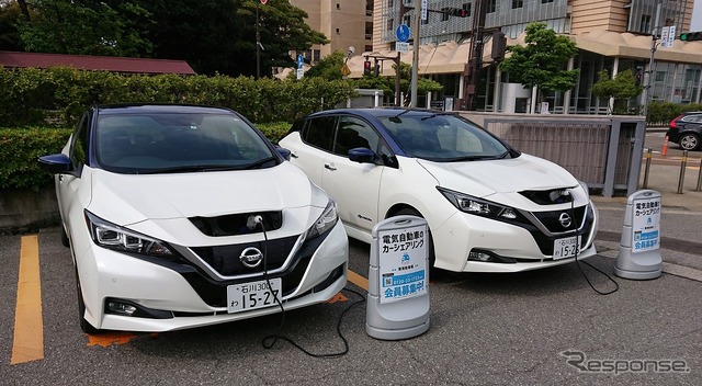 「NISSAN e-シェアモビ」のEVステーションを金沢工業大学内に開設