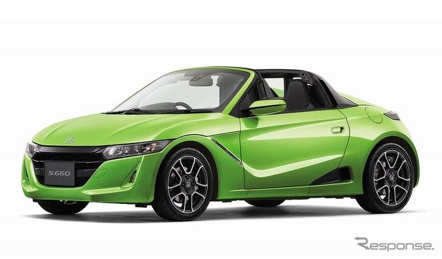 ホンダ S660(アクティブグリーン・パール)