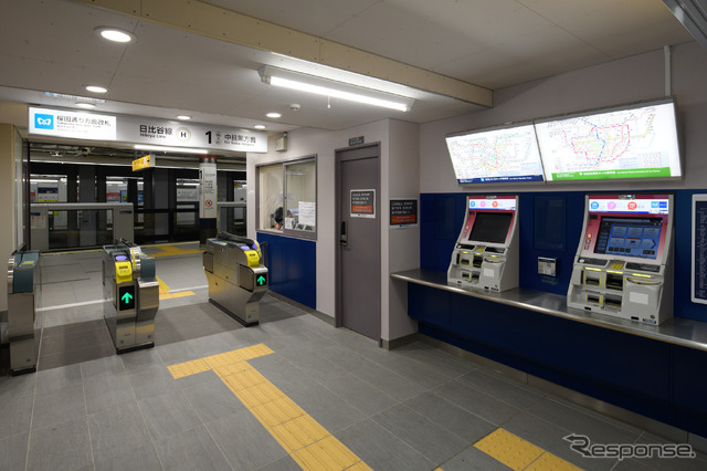 東京メトロ虎ノ門ヒルズ駅(6月6日)