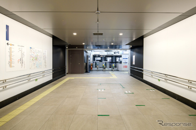 東京メトロ虎ノ門ヒルズ駅(6月6日)