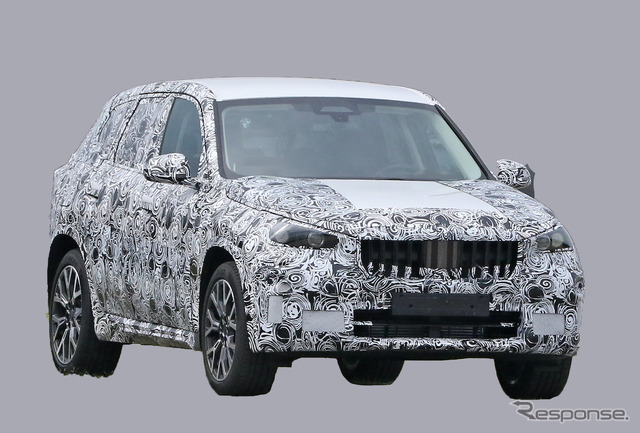 BMW X1 次期型プロトタイプ(スクープ写真)
