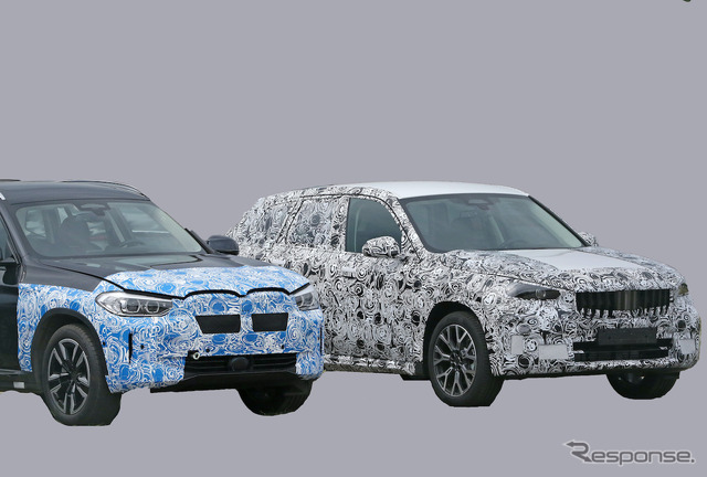 BMW X1 次期型プロトタイプ（スクープ写真）