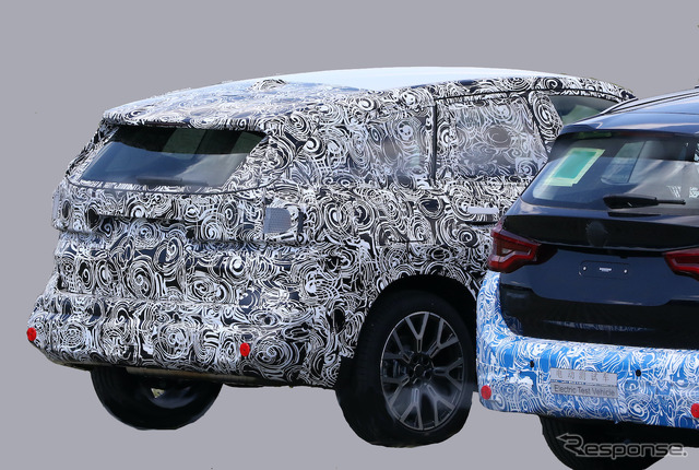 BMW X1 次期型プロトタイプ(スクープ写真)
