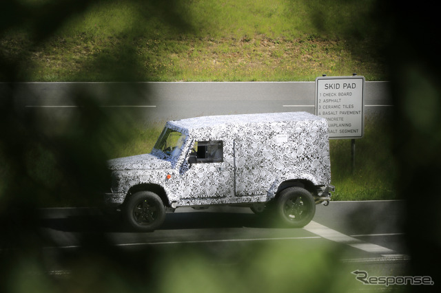 イネオス グレナディア 開発車両(スクープ写真)