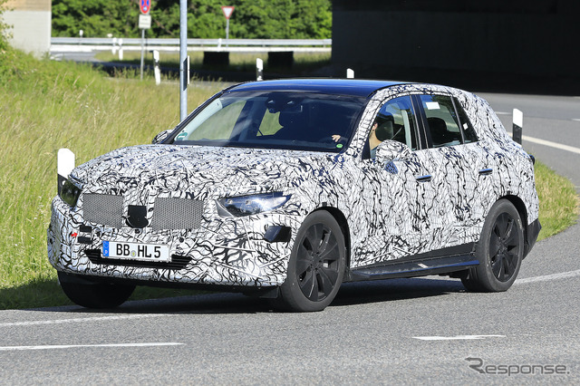 メルセデスベンツ GLC 次期型プロトタイプ(スクープ写真)