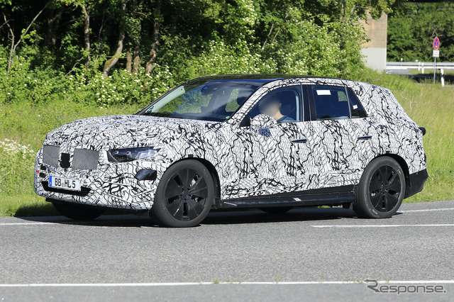 メルセデスベンツ GLC 次期型プロトタイプ(スクープ写真)