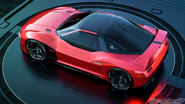 三菱 4000GT 予想CG