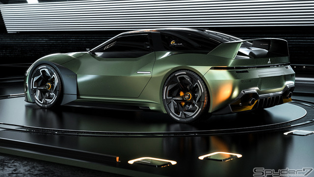 三菱 4000GT 予想CG