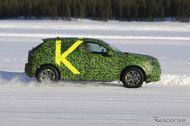 オペル モッカX 次期型プロトタイプ(スクープ写真)