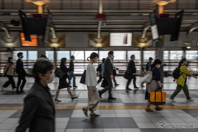 東京・品川駅(5月26日)