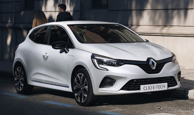 ルノー・クリオ (ルーテシアに相当)新型の「E-TECH」搭載車