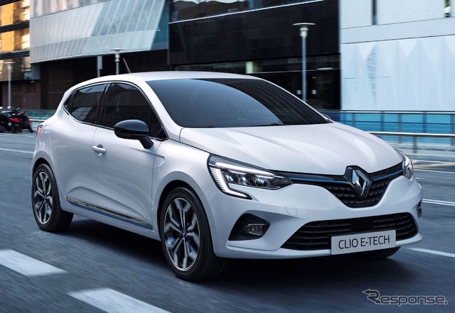 ルノー・クリオ (ルーテシアに相当)新型の「E-TECH」搭載車