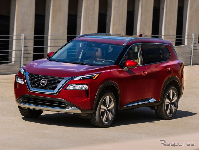 日産ローグ(北米市場向け。日本市場のエクストレイルに相当)新型