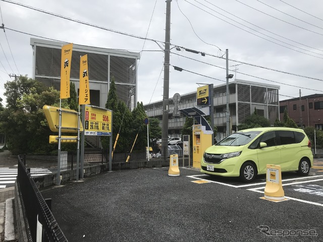 パーク24の子会社、タイムズ（駐車場）