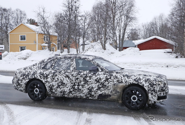ロールスロイス ゴースト エクステンデッド・バージョン 開発車両(スクープ写真)