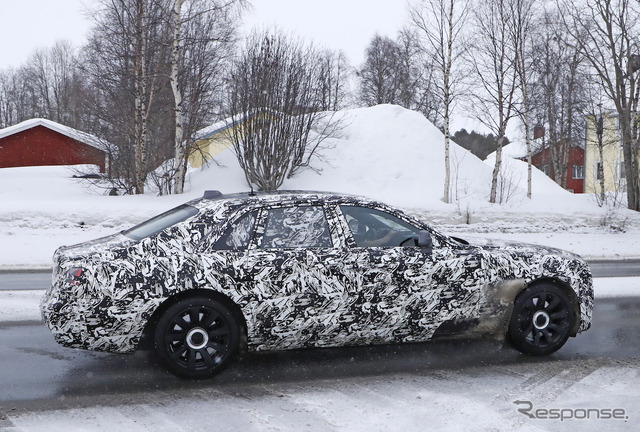 ロールスロイス ゴースト エクステンデッド・バージョン 開発車両(スクープ写真)