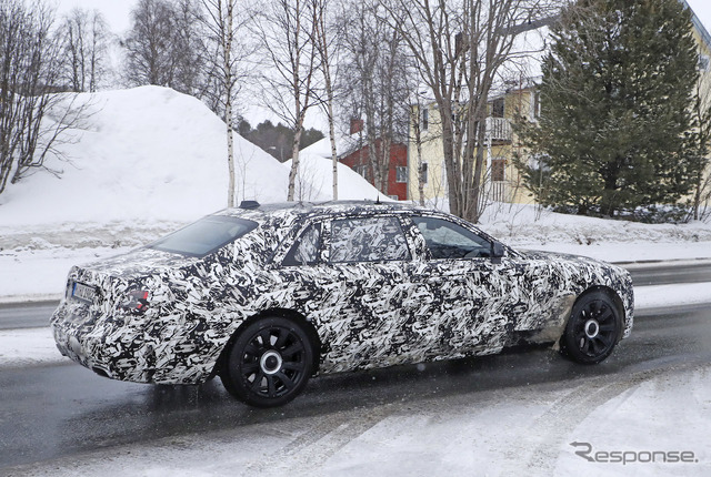 ロールスロイス ゴースト エクステンデッド・バージョン 開発車両（スクープ写真）