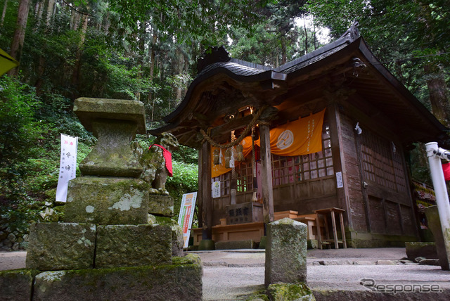 本殿で宝くじ当選のお願いを…しかし、祈願絵馬の数の多さを見ると、その倍率を勝ち抜くだけでもかなりのハードルの高さな気がした。