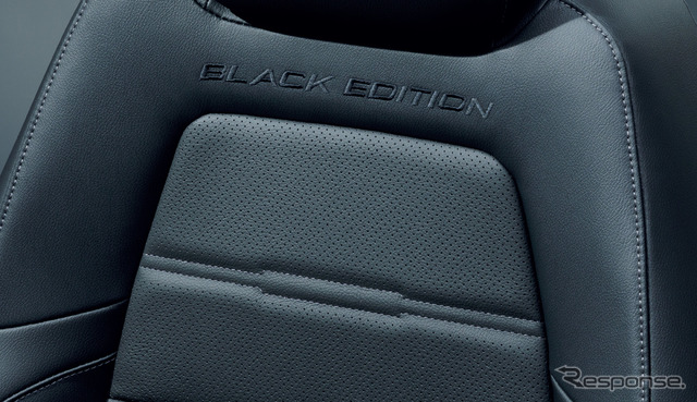 ホンダ CR-V ブラックエディション BLACK EDITIONロゴ入り本革シート
