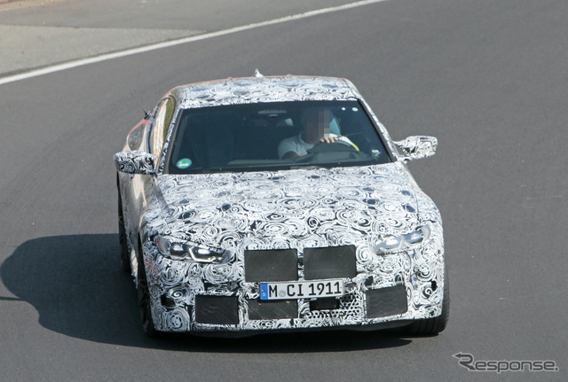 BMW M4クーペ 新型プロトタイプ(スクープ写真)