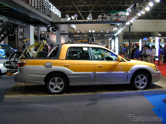 【オートサロン2002速報】スバル『バハ』、早くも日本市場偵察