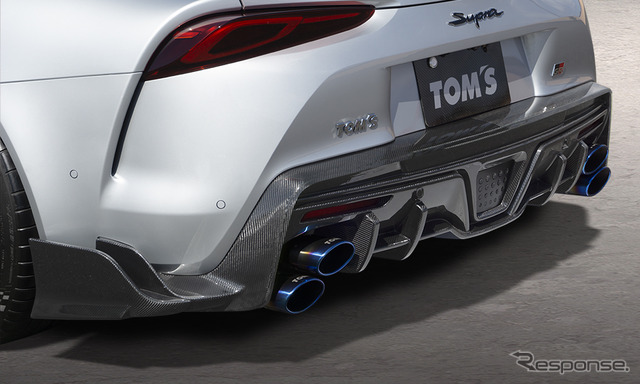 リヤディフューザー&エキゾーストシステム「トムス・バレル」装着例