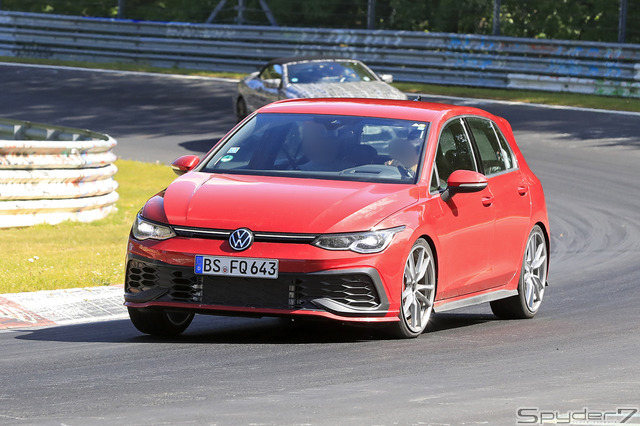 VW ゴルフ GTI TCR 市販型 プロトタイプ スクープ写真