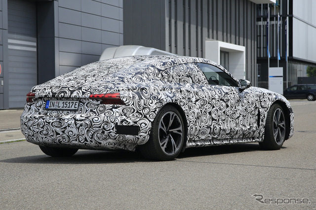 アウディ e-tron GT 市販型プロトタイプ (スクープ写真)