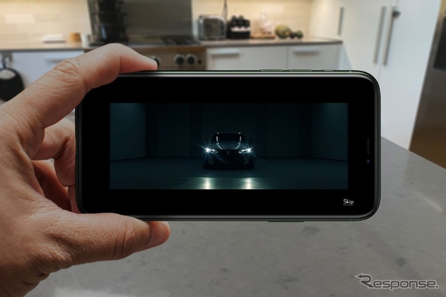 改良新型レクサス IS の「レクサスARプレイアプリ」