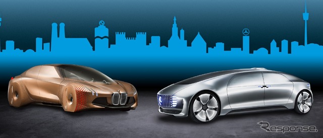 BMWとダイムラー(メルセデスベンツ)の自動運転コンセプトカー