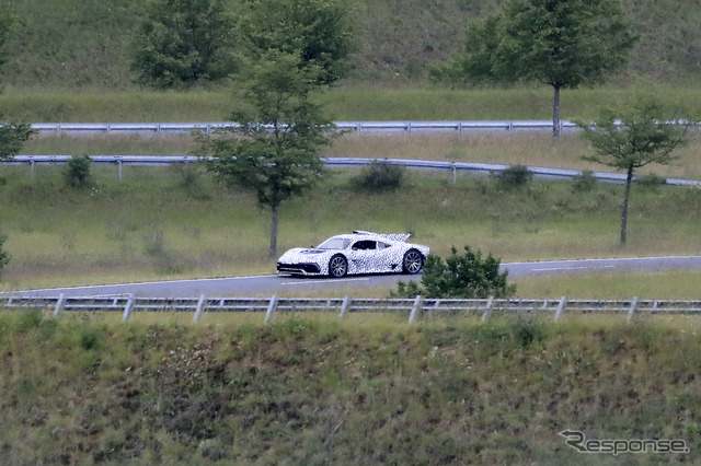 メルセデスAMG One 市販型プロトタイプ(スクープ写真)