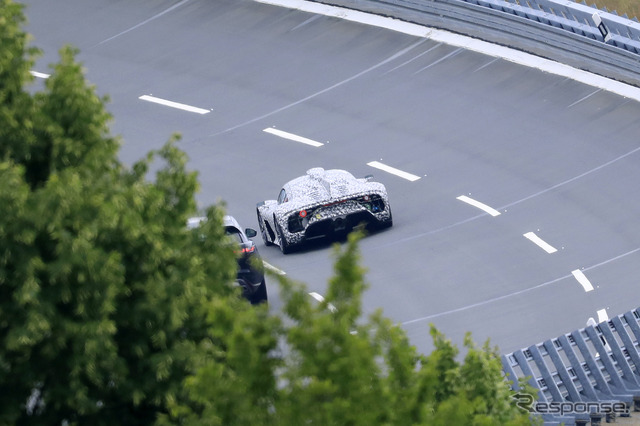 メルセデスAMG One 市販型プロトタイプ(スクープ写真)