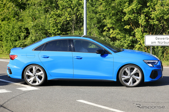 アウディ S3セダン 新型プロトタイプ(スクープ写真)